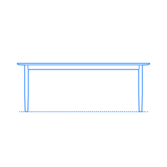 Furniture Dining Tables Terassi Dining Table Laser Cut Svg File, Free Vectors File
